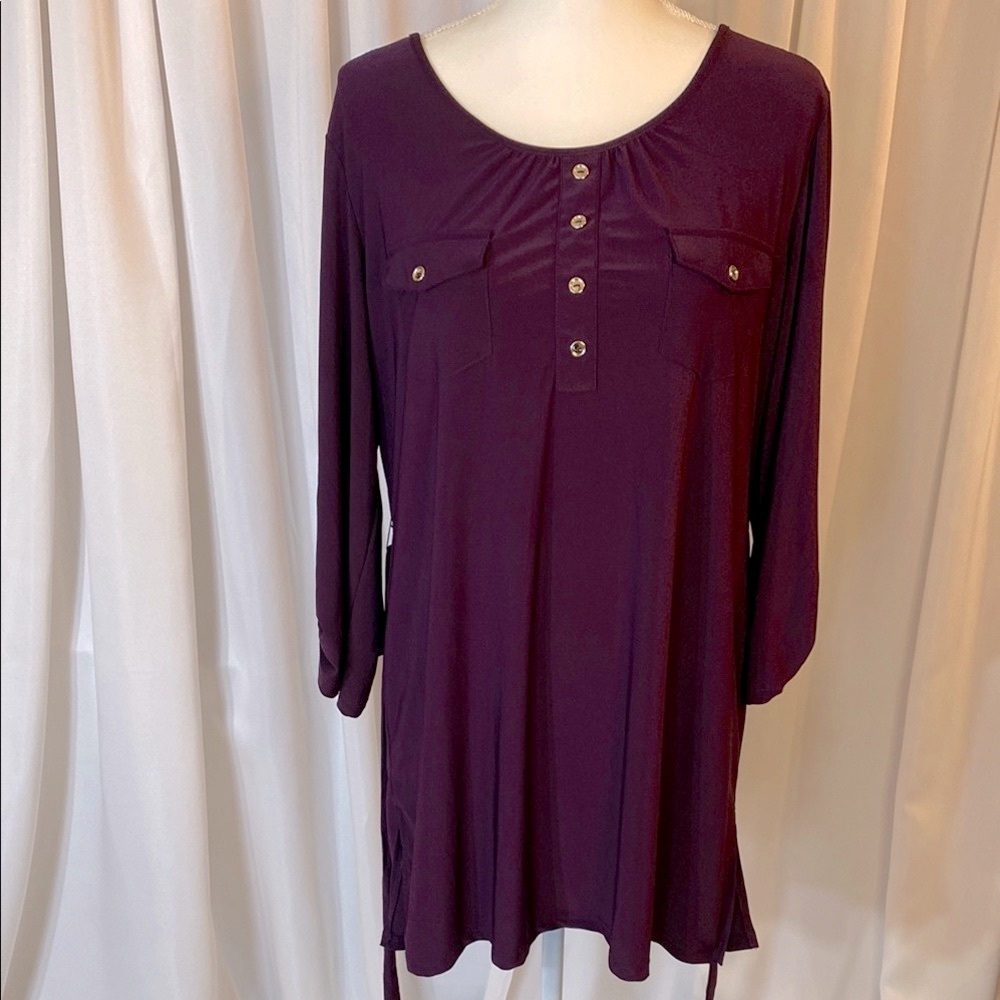 PerSeption Concept Purple Tunic